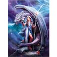 Puzzle Adulte : Dragon Mage - Anne Stokes - 1000 Pieces-0