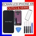 VITRE TACTILE + ECRAN LCD POUR IPHONE XR NOIR + OUTILS-0