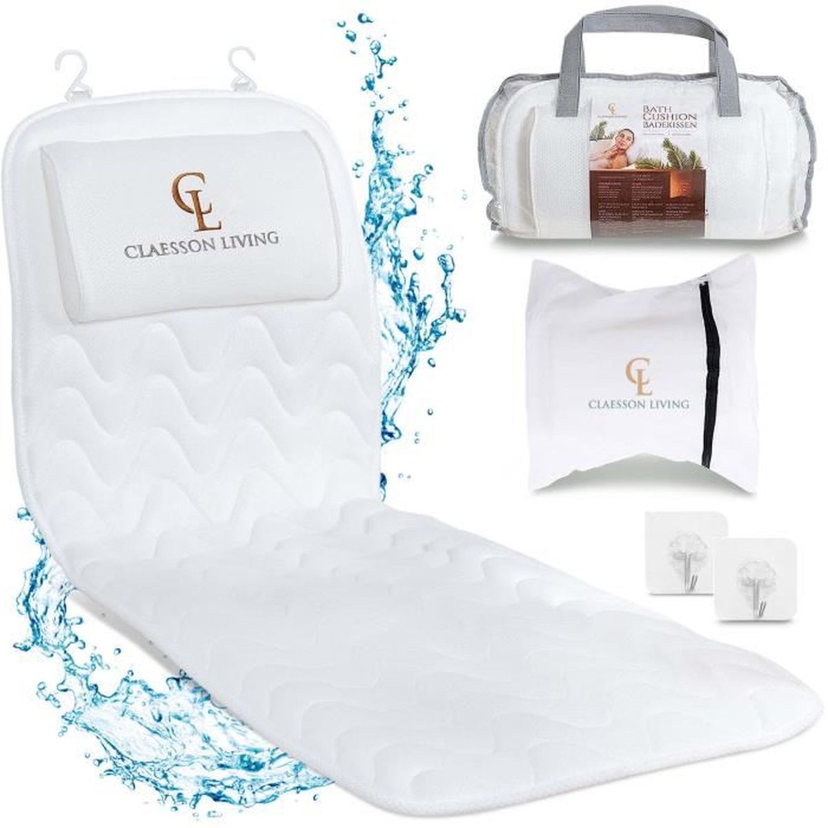 Siège D'appoint Universel Pour Spa Et Bain à Remous Avec Ventouses, Tapis De Massage Pour Baignoire étanche Et Gonflable Pour Coussin Dorsal Pour Siège D'appoint Gonflable Souple Pour Enfants Adultes
