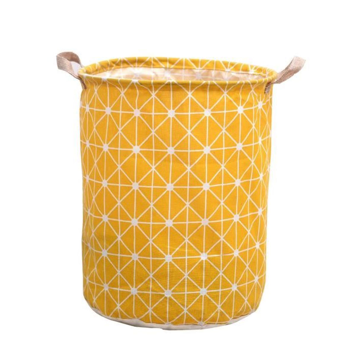 Lot De 2 Grands Sacs à Linge En Toile Avec Cordon - 50x60 Cm, Rangement Vêtements Sales, Jouets, Tricots - 12