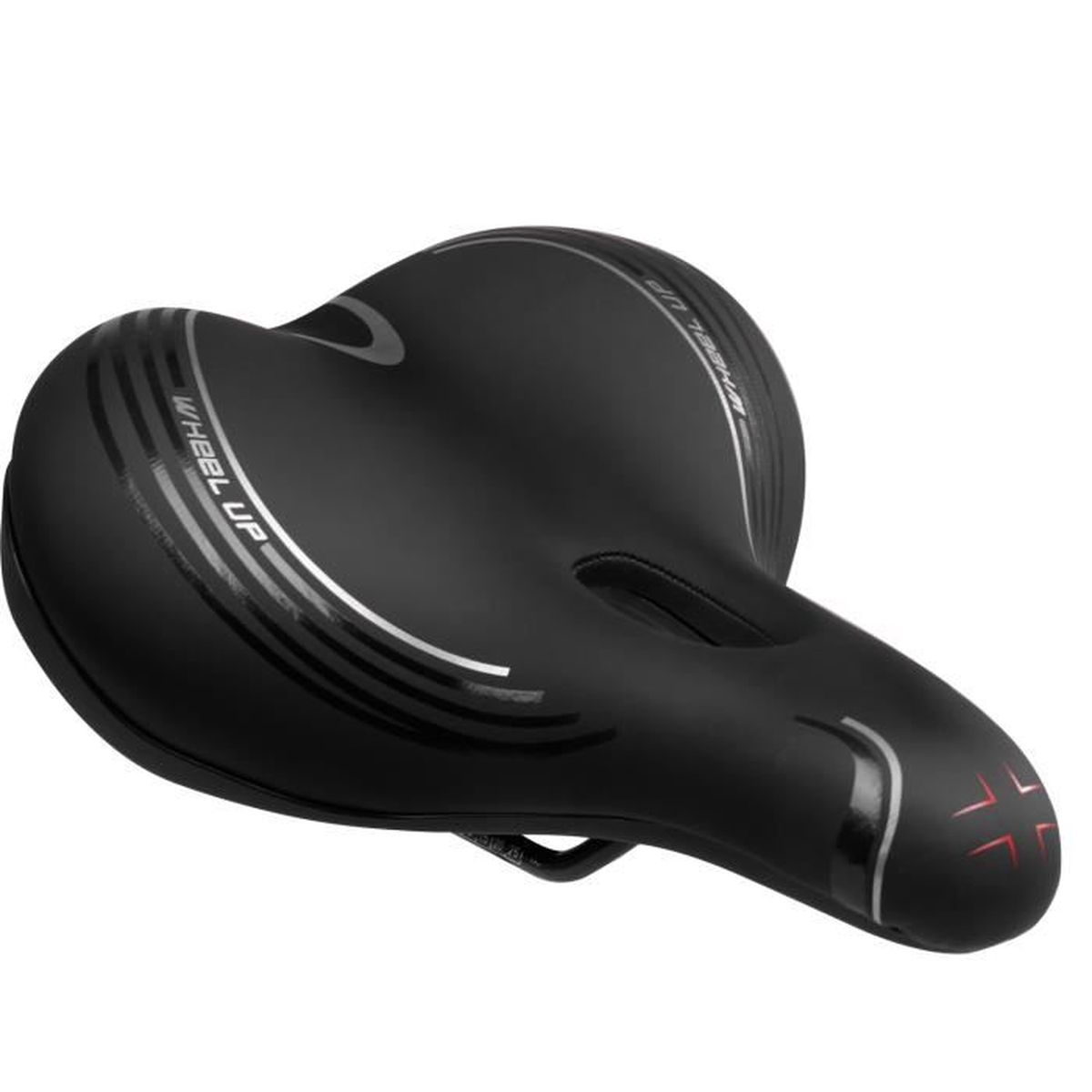 Large Vélo Confort Gel Doux Suspension à ressorts Selle VTT siège rembourré