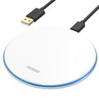 Chargeur Induction Rapide 15W Compatible iPhone 11-11 PRO-11 PRO MAX-SE 2022-SE 2020-X-XR Recharge Sans Fil Qi Wireless Phonillico®