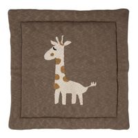 Tapis de jeu pour bébé et enfant Quax Girafe - Marron - 100x70 cm - 100% coton - Quax Parc et tapis de parc Quax