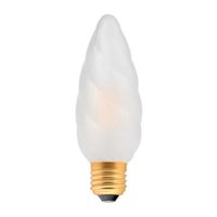 Ampoule LED Filament Flamme torsadée Géante 4W E27 420Lm 2700K blanc chaud
