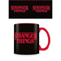 Mug Stranger Things Logo Noir