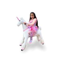 Cheval à Bascule - MY PONY - Unicorn - Blanc - Intérieur - 40 kg