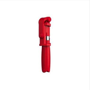PERCHE - CANNE SELFIE Rouge-Perche à Selfie Flexible sans fil Bluetooth,