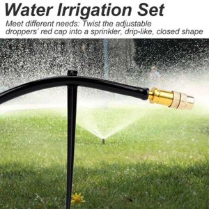 7mm Hose Micro fixe porteurs C-type Drip Irrigation Accessoires 100 Pcs 4mm