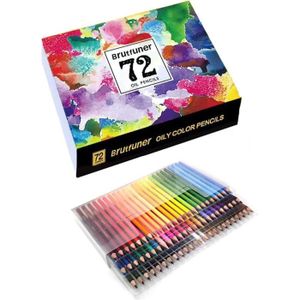 CRAYON DE COULEUR Lot de 72 Crayon de Couleurs Professionnel, Crayon
