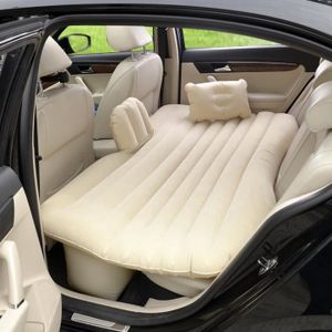 Beige Matelas gonflable voiture Voyager Camping Portable reposer en voiture y Compris la Pompe /à Air /électrique