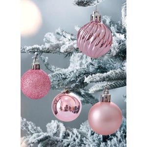 Boule De Noël Rose Achat Vente Pas Cher Cdiscount