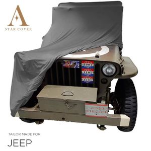 Bâche de voiture adaptée à Jeep Willy's housse de voiture d