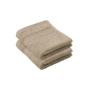 confortables et absorbantes anthracite Lot de 10 serviettes pour invités 30 x 50 cm douces 100 /% coton
