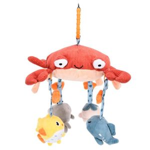 MOBILE Drfeify Cloche de lit bébé Jouets d'animaux Rotatifs, Mobile de Lit de bébé en puericulture coffret Ensemble de crabe farci TM257