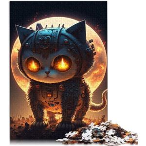 PUZZLE Jigsaw Puzzles For Space Mechanical Cat Jigsaws 50