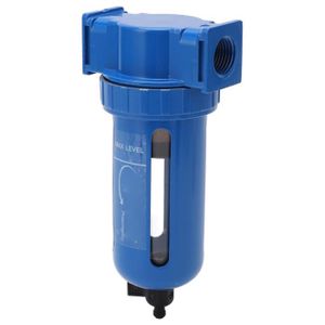 Filtre Séparateur Huile-Eau Compresseur comprimé - 1/4 Separateur d'eau à  air Mini, poussière d'huile Eau pour Pistolet Peinture d'air, piège huile