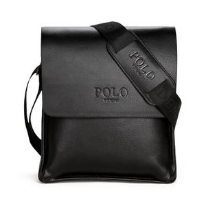 SACOCHE  Sacoche Homme D'affaires Sac Solide PU Cuir iPad 