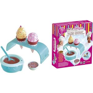 CUISINE CRÉATIVE - JEU CULINAIRE LANSAY - MINI DELICES® - Choco-Glaces - Kit de création de glaces pour enfants dès 6 ans