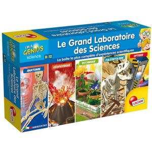 JEU D'APPRENTISSAGE LISCIANI GIOCHI I' m A Genius - Le Grand Laboratoire des Sciences