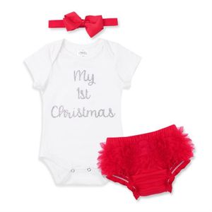 BNWTs Bébé Garçons Filles Mon Premier Noël Hiver OURS BLANC velours Bib Newborn