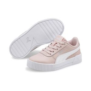 BASKET Chaussures de multisports fille Puma Carina L PS - rose pâle/blanc