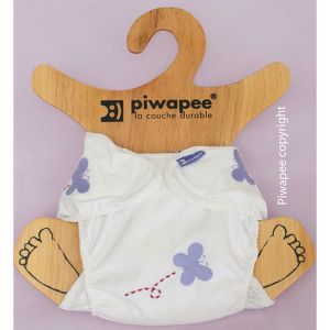 SURCOUCHE Surculotte imperméable mini papillons violets 2.5 