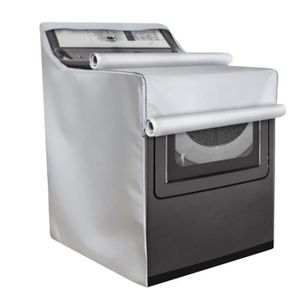Housse imperméable pour machine à laver ou sèche-linge, adaptée à la  plupart des machines à laver et sèche-linge avec hublot 586285CM