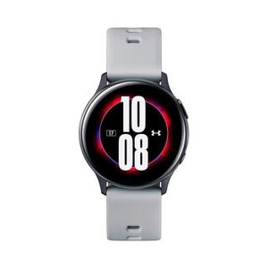 Montre connectée sport Samsung Galaxy Watch Active 2 Bluetooth 40 mm Aluminium (édition Under Armour) R830 Argent
