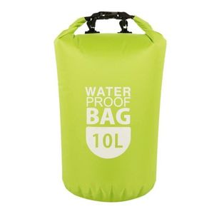 CANOË Kindly-10L Sac Etanche PVC Dry Bag Sac pour  Kayak Bateau Canoë Portable Appareil Photo Aliments Vêtements vert