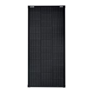 KIT PHOTOVOLTAIQUE Enjoy solar Mono 100 W Black 12V Panneau solaire monocristallin Panneau solaire photovoltaïque idéal pour camping-car, abri de j75