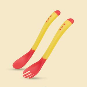 ASSIETTE - PLATEAU BÉBÉ ASSIETTE - PLATEAU REPAS,yellow spoon fork--18 piè