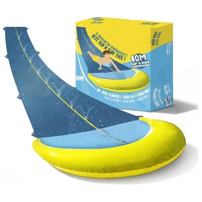 Ventriglisse XXL OriginalCup – 10 Mètres De Glisse + 1 Litre Savon 100% Naturel – Fabriqué En France – PVC 0,6 Mm