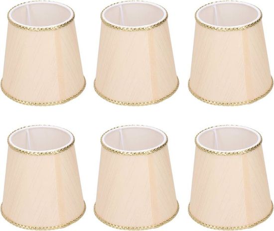 Abat-Jour Lot De 6, Abat-Jour Applique Petit Lustre Abat-Jour Vert