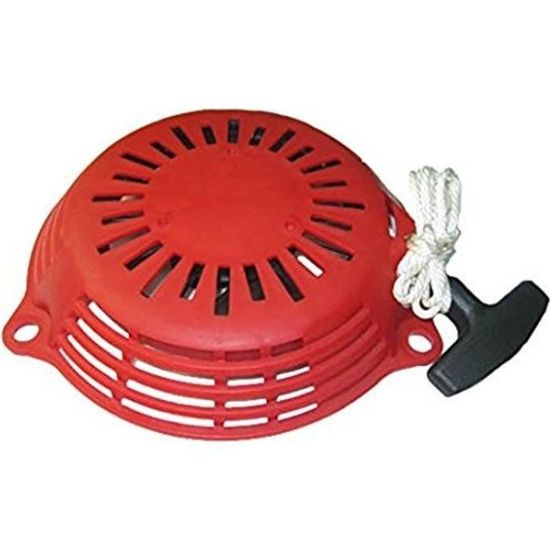 Lanceur Tondeuse QWORK® Démarreur Compatible Honda GC135, GC160, GCV135, GCV160, EN2000, EN2500 - Remplacement 28400-ZL8-023ZA Et 28400-ZL8-013ZA