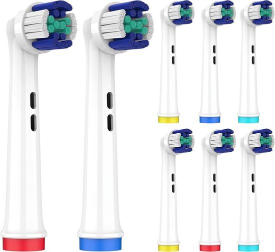 Lot De 16 Brossettes Compatibles Oral-B - Modèle Professional Precision Clean - Souples