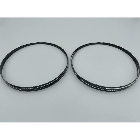 Lot De 2 Lames Scie à Ruban 1400 X 6,5 Mm 6 TPI – Pour Bois Draper, Scheppach, Einhell, Fox