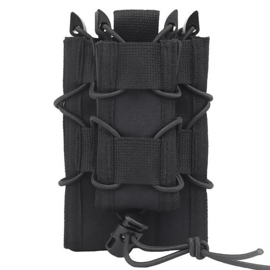 Pochette Tactique Molle Pour Téléphone - Sac Étanche Double Poche Ceinture Et Sac à Dos