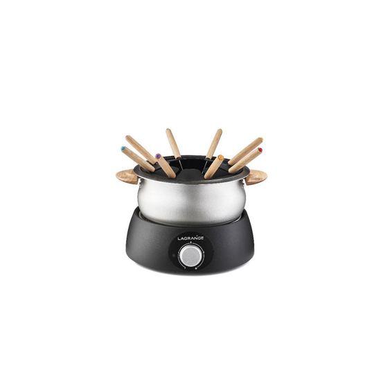 Fondue Tefal INOX & DESIGN Thermostat Réglable 8 Personnes EF265812