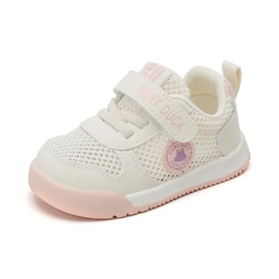 Chaussures Bébé Premier Pas Antidérapantes - Baskets Fille Garçon Semelle Caoutchouc