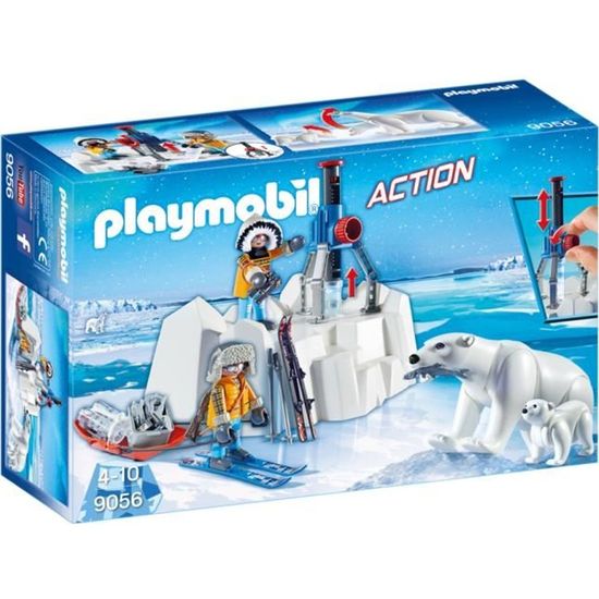 Playmobil 9056 Arctic Explorateurs Avec Ours Polaires construction figurines 