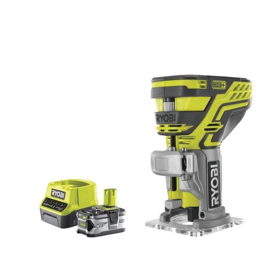 Pack Ryobi Affleureuse A Bois 18v R18tr 0 1 Batterie 18v Oneplus Lithiumplus 4 0ah 1 Chargeur Rapide 2 0ah Rc18120 140 Achat Vente Defonceuse Pack Ryobi Affleureuse A Bois Cdiscount