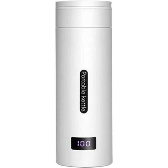 Bouilloire électrique De Voyage 450ml - Blanche, 220V, Acier Inoxydable