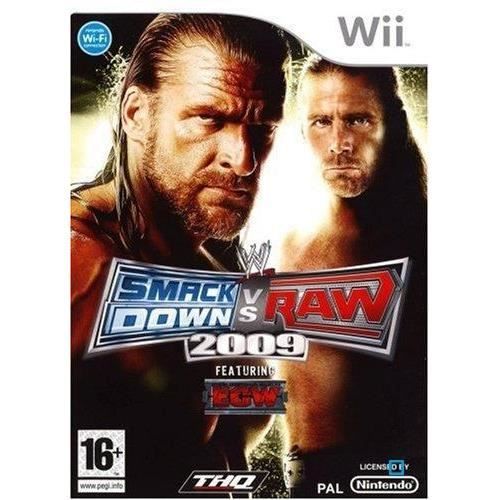 WWE SMACKDOWN VS RAW 2009 / Jeu console Wii