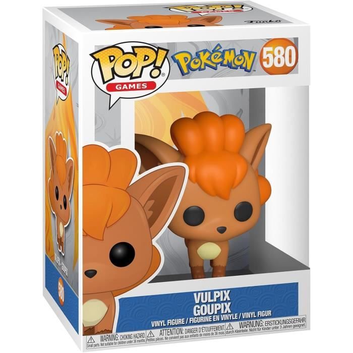 Figurine Funko Pop! Games : Pokémon – Goupix 580 - vue 1
