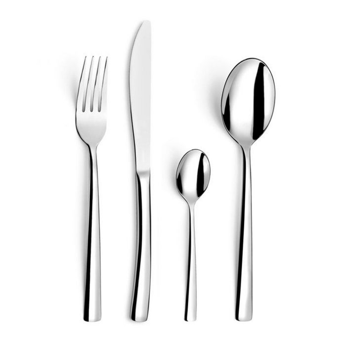 Ménagère 24 pièces en inox 18/0 de 3mm finition miroir - Havane - Amefa