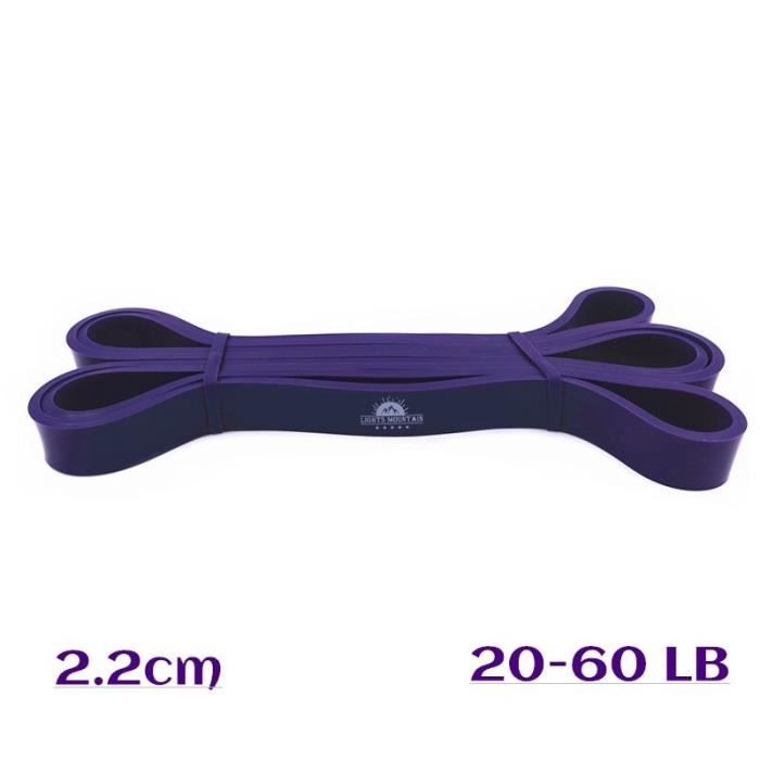 Tirez Aide Résistance Bandes de Puissance Extenseur Élastique Élastiques Fitness Équipement D'entr - Modèle: VIOLET - HSJSTLDA05056