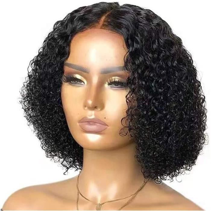 Courtes Perruques Frisées, Brésilien Coiffe Vierge Cheveux Humains Perruques Courtes Perruque Bouclée Perruque Courte Perruque