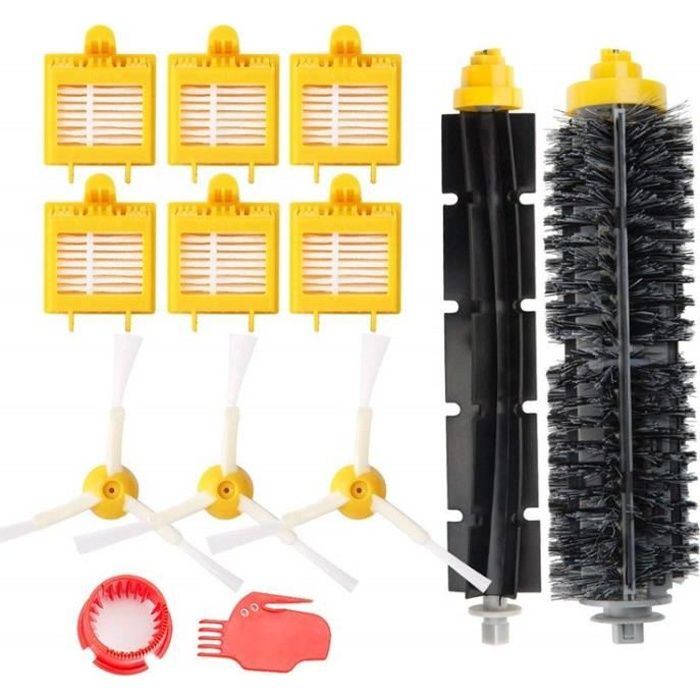 Remplaçant Brosse Kit Pièces accessoires pour iRobot Roomba série 700 760 761 765 770 772 776 780 785 786 790-Un Kit de 13