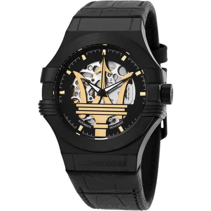 MONTRE Homme MASERATI Automatique Cadran Squelette R8821108036