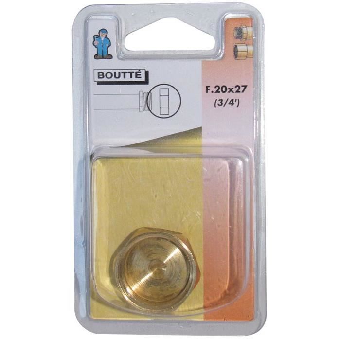 Bouchon femelle - laiton - 20x27